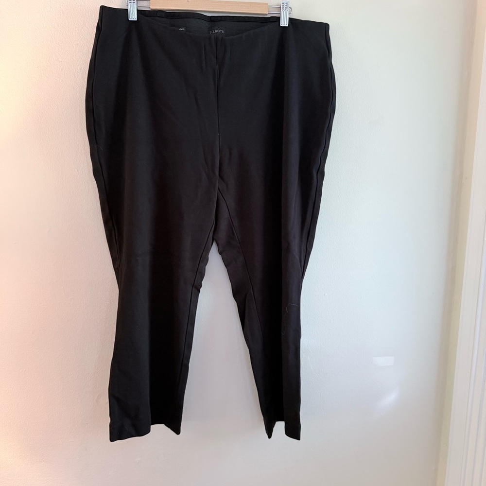 Talbots Black Cropped Ankle Pants